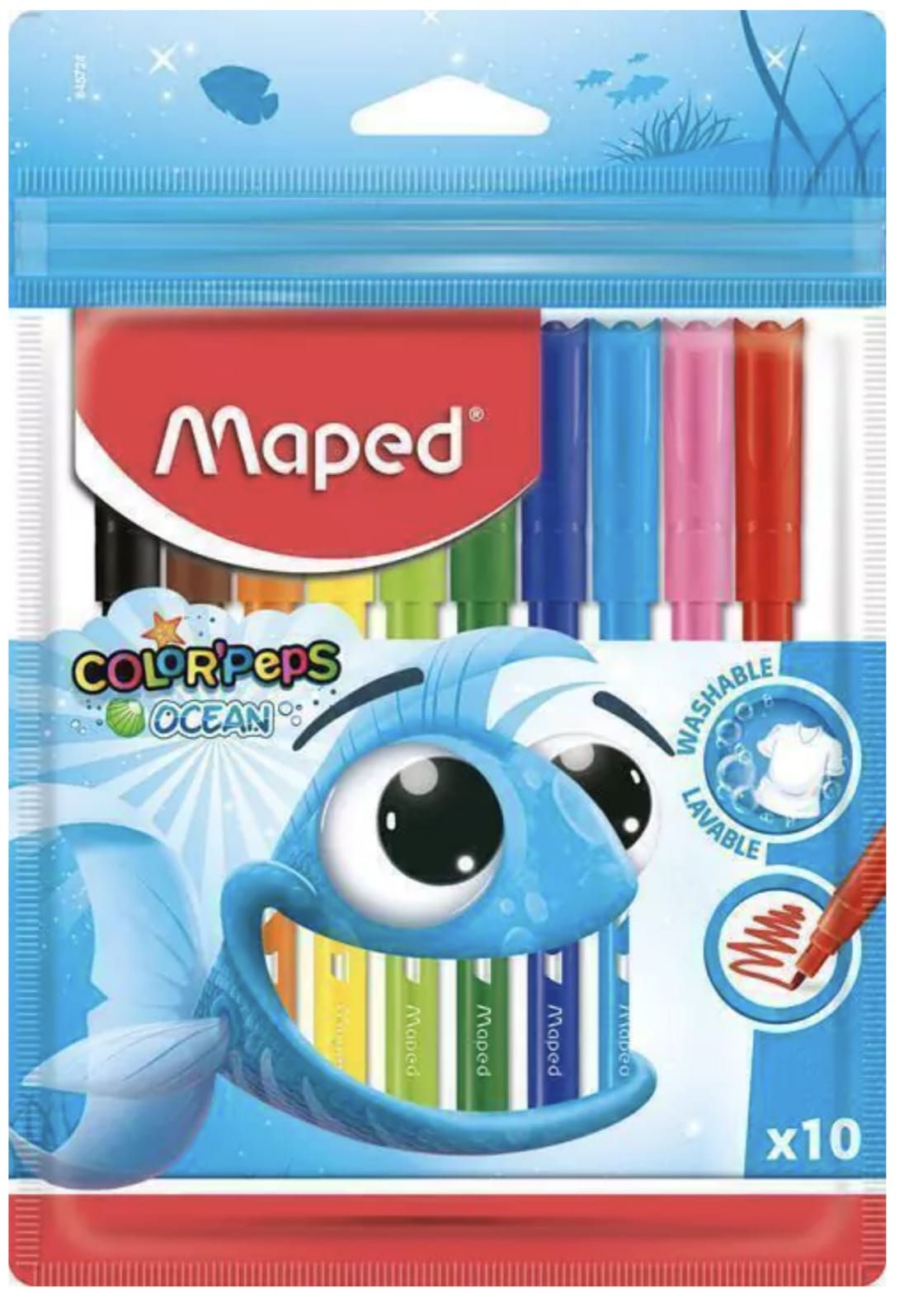 MARCADORES X10 MAPED OCEAN