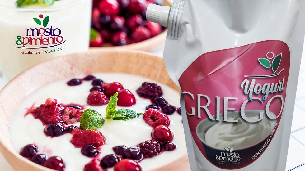 Nuestro Yogurt en Practico Envase Doy pack