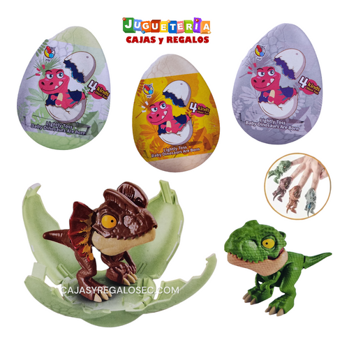 Huevo Sorpresa Dinosaurio Mordelon Unidad Juguetes Ecuador P3714