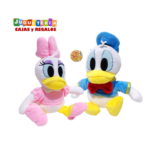 Peluches Pato Donald y Pata Daisy Coleccion modelos P0586