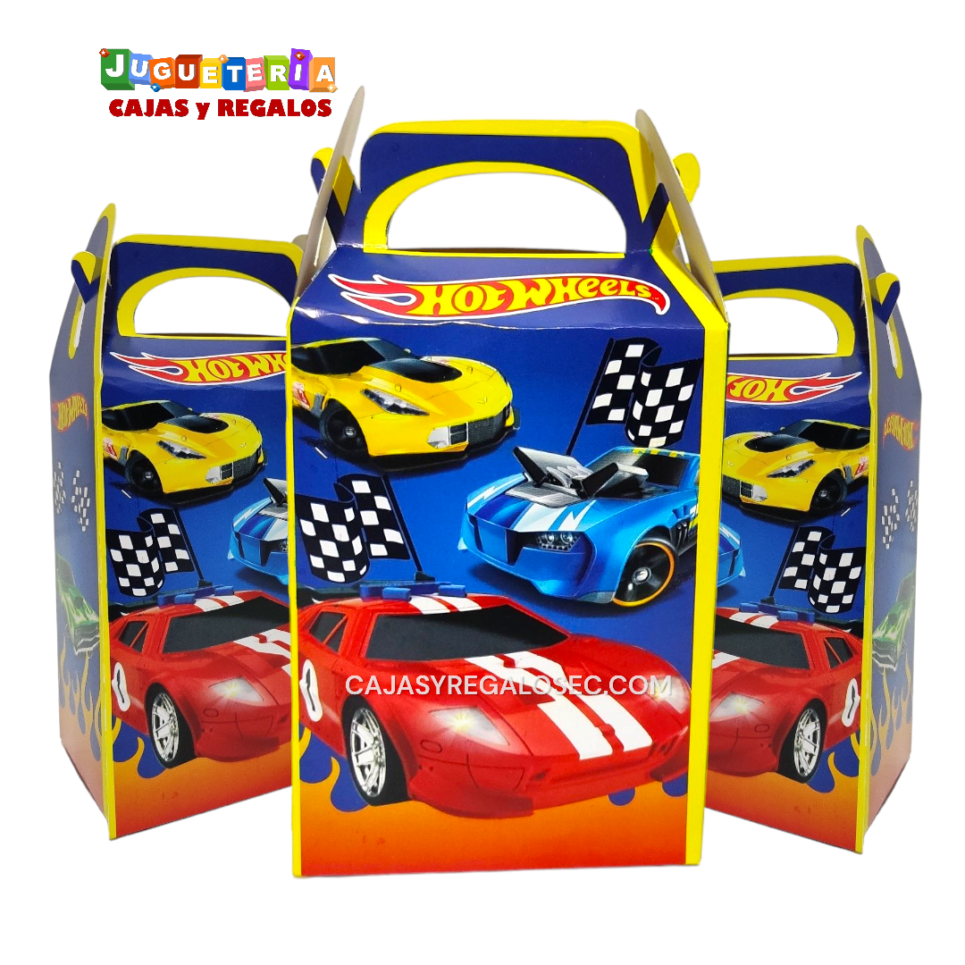 Cajas para Sorpresas - Carros Hot Wheels - 12 unidades