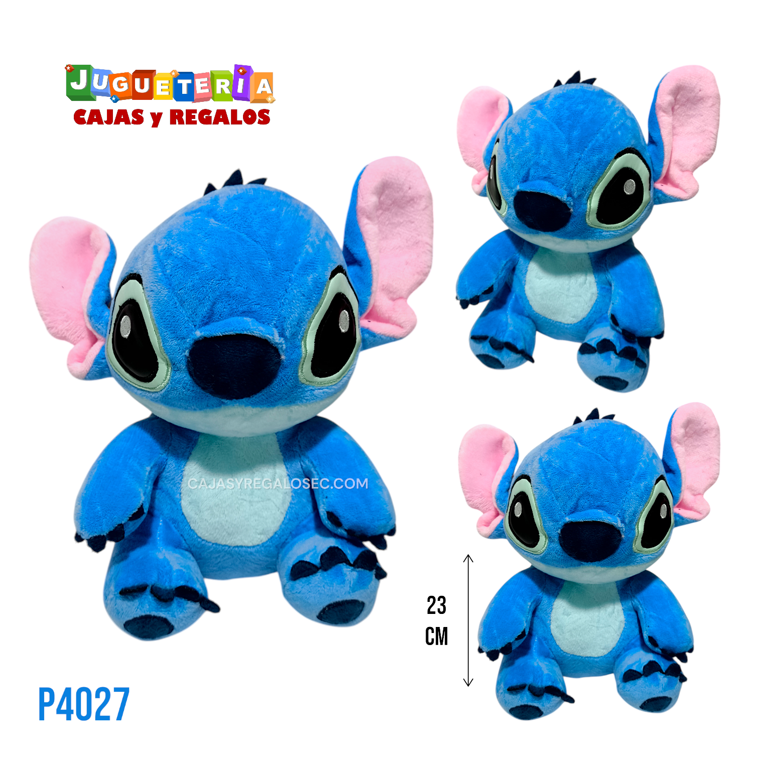 Peluche Stitch Azul - Peluches Ecuador - P4027