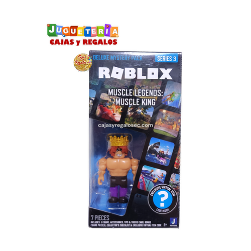 Roblox Caja Deluxe Pack Mystery Muscle King Legends Serie