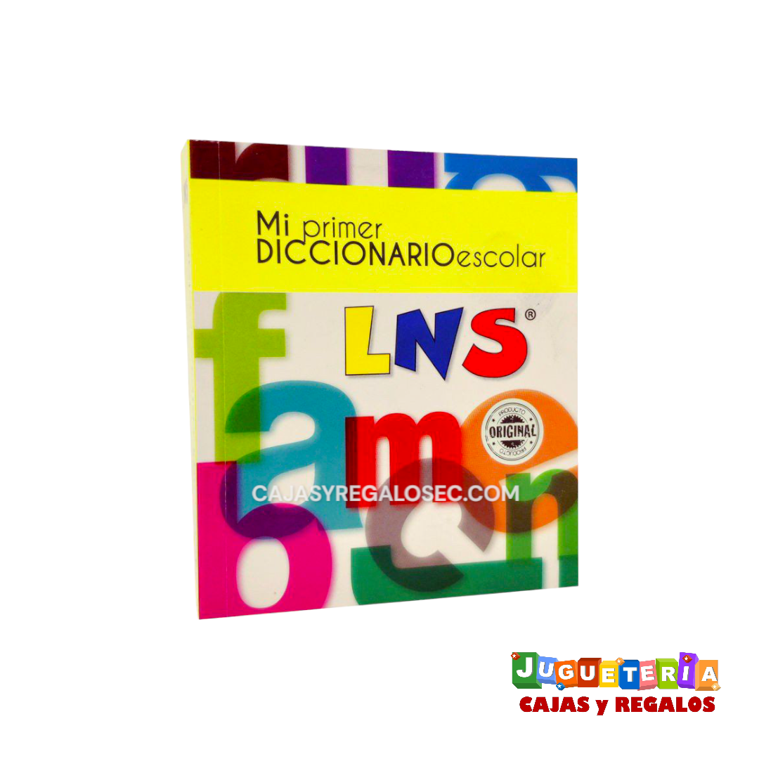 Diccionario Escolar - Mi Primer Diccionario LNS - Papelería Ecuador
