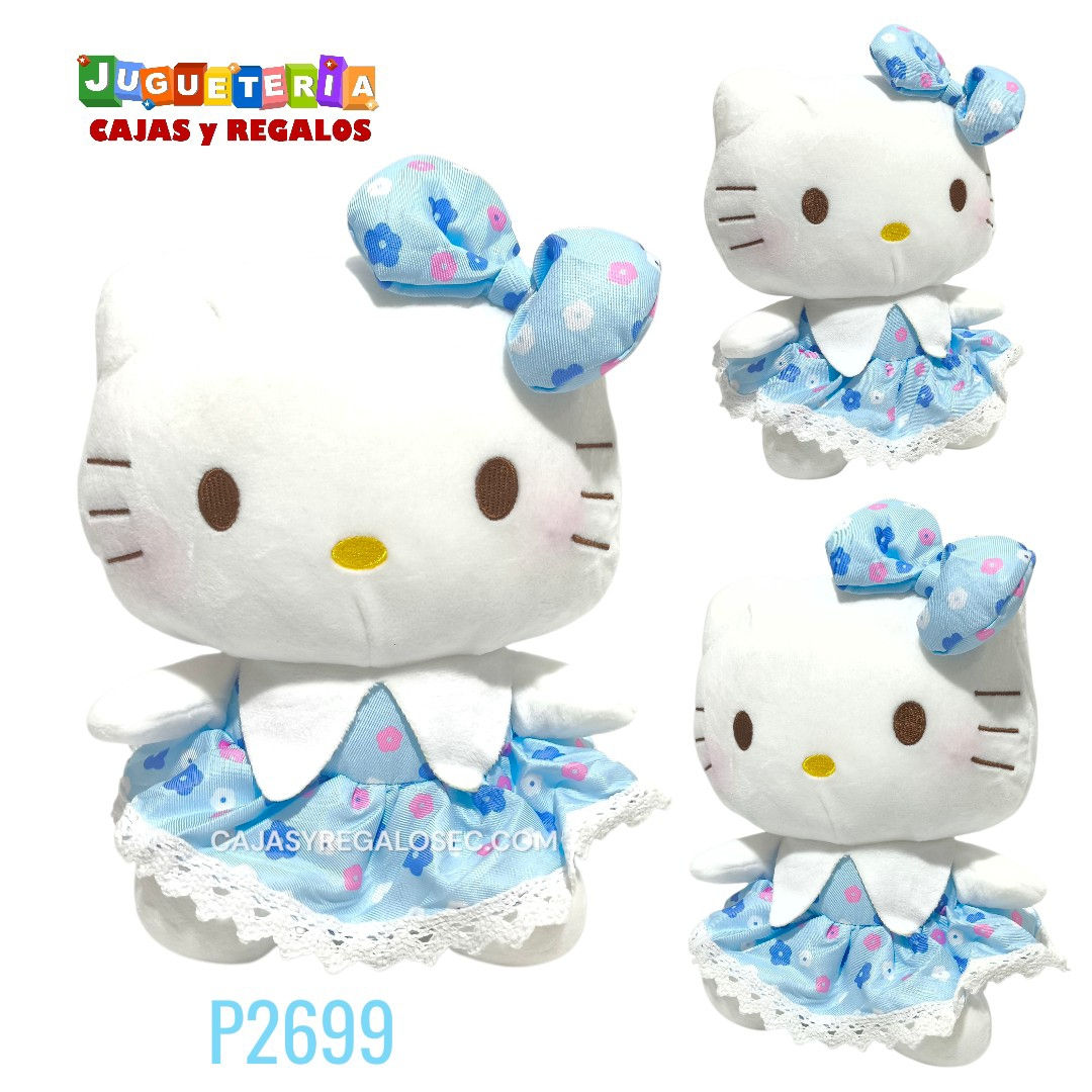 Hello Kitty Vestido Floreado - Peluches Ecuador Sanrio - P2699