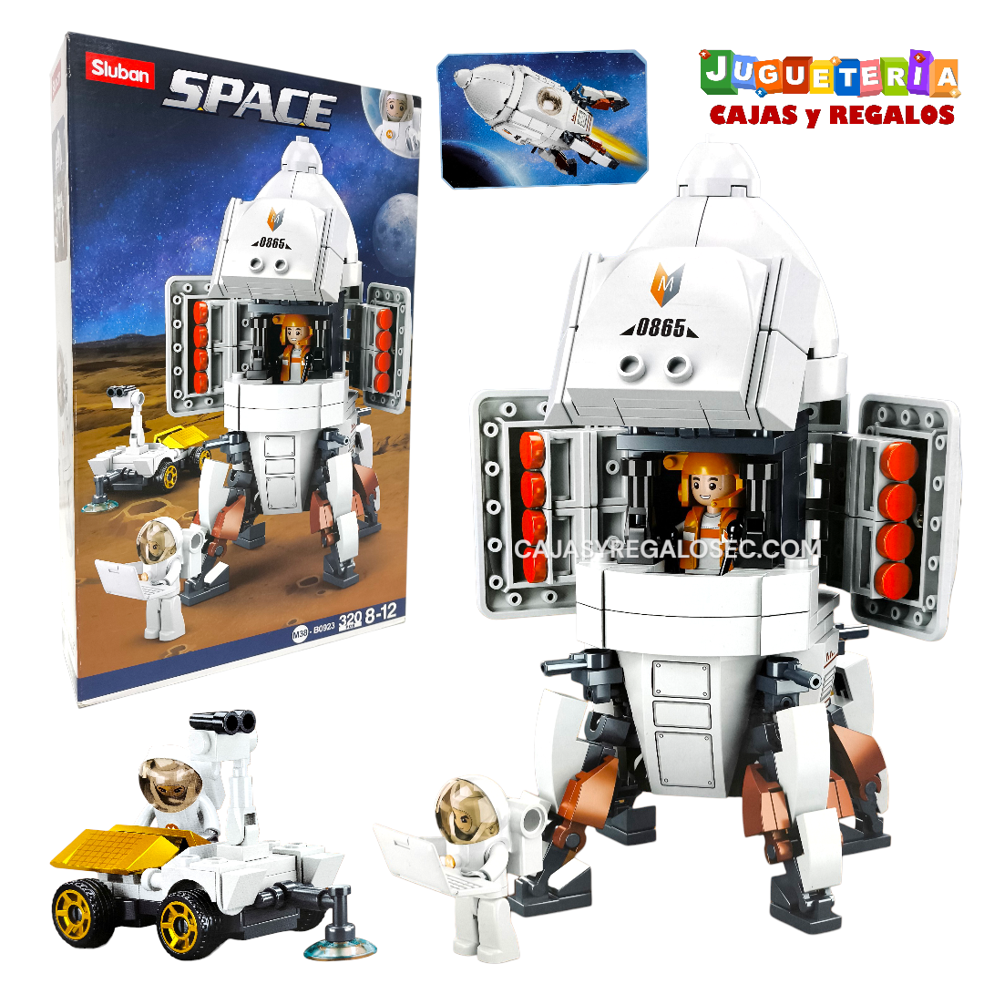 Bloques Armables Astronautas - Cohete Espacial - Bloques Armables Ecuador P4108