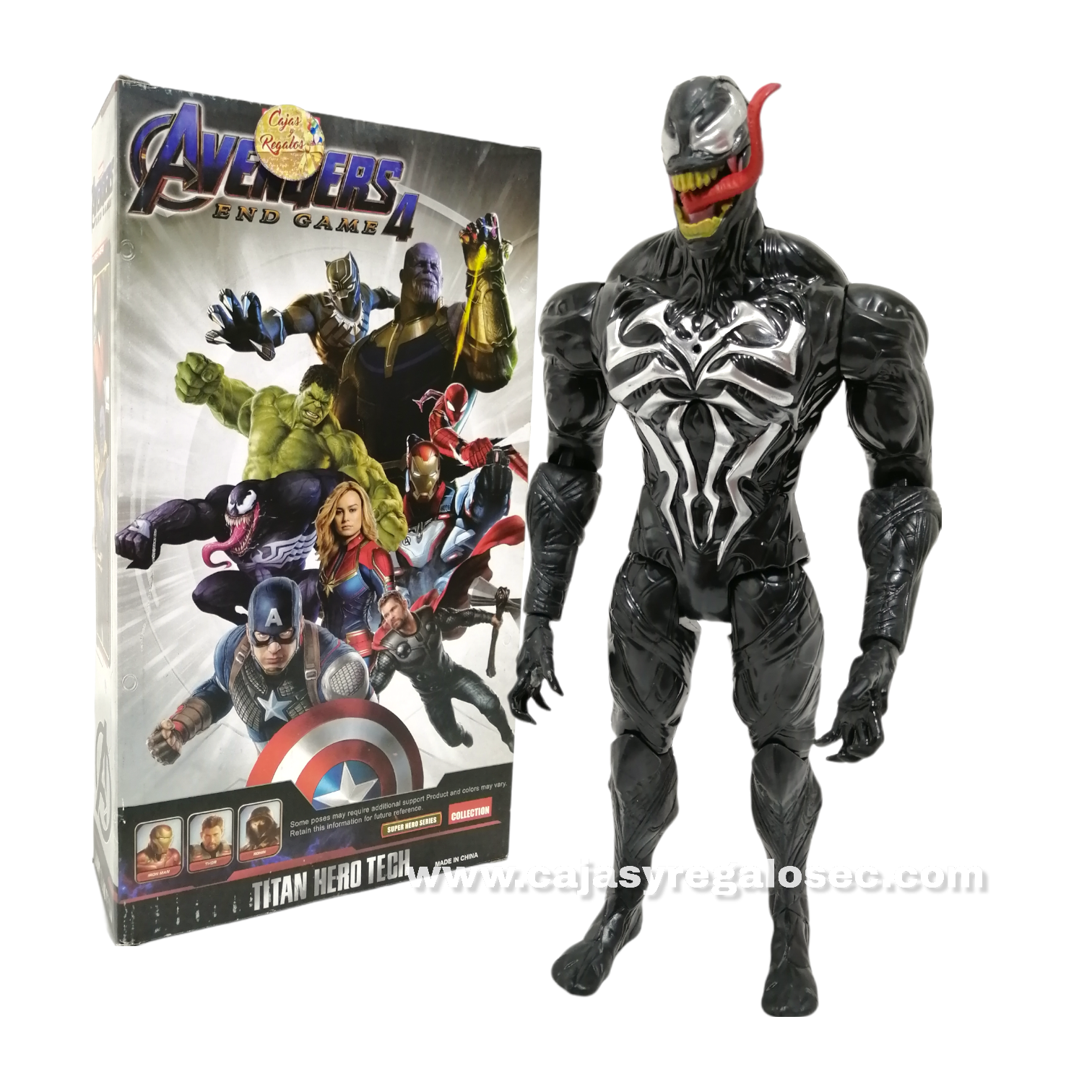 Muñeco Avengers con Sonido - Venom