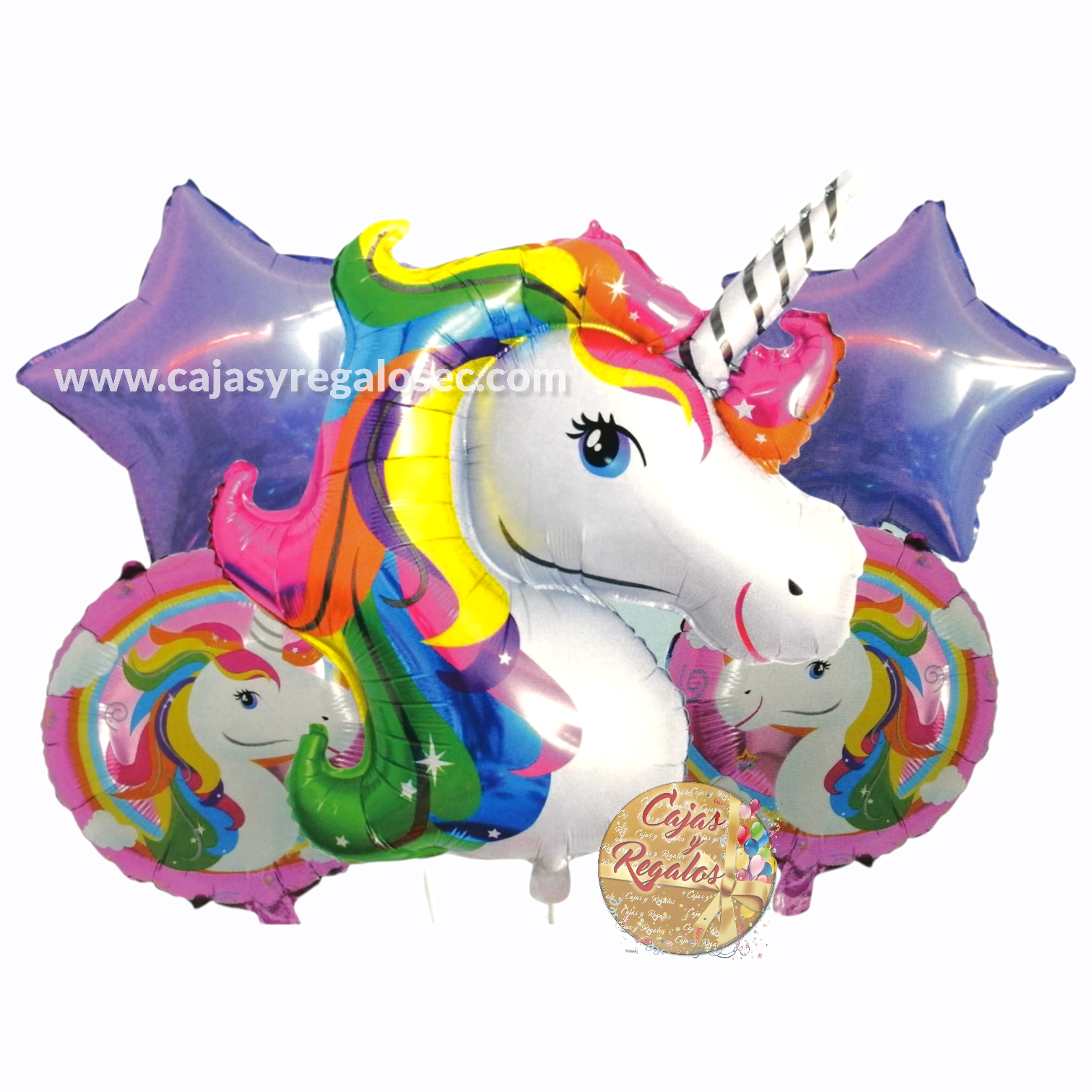 Bouquet Set de Globos - Unicornio