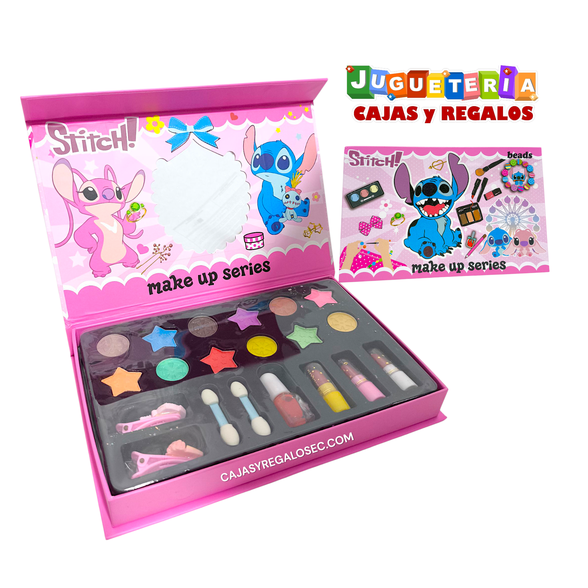 Maquillaje Realista - Set de Belleza Stitch - Infantil - P4868