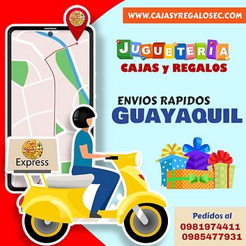 Jugueteria Cajas y Regalos Delivery Guayaquil Envios de Regalos 