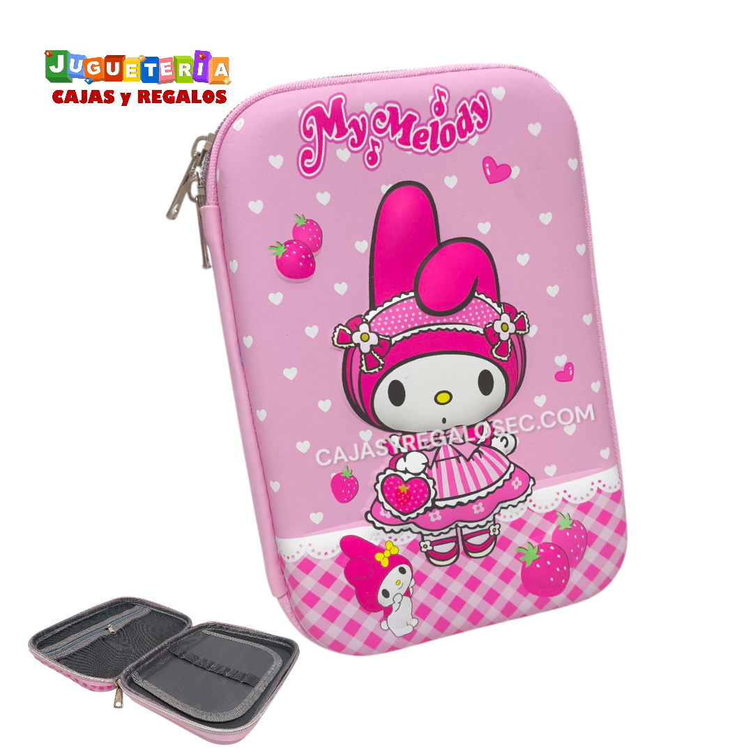 Cartuchera Escolar 3D My Melody Sanrio -  Cartuchera Escolar - P3753