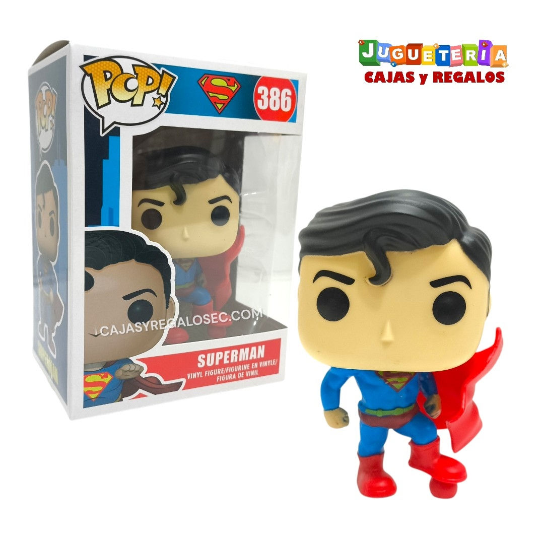 Muñeco Pop - Superman Liga de Justicia - Figura de Coleccion