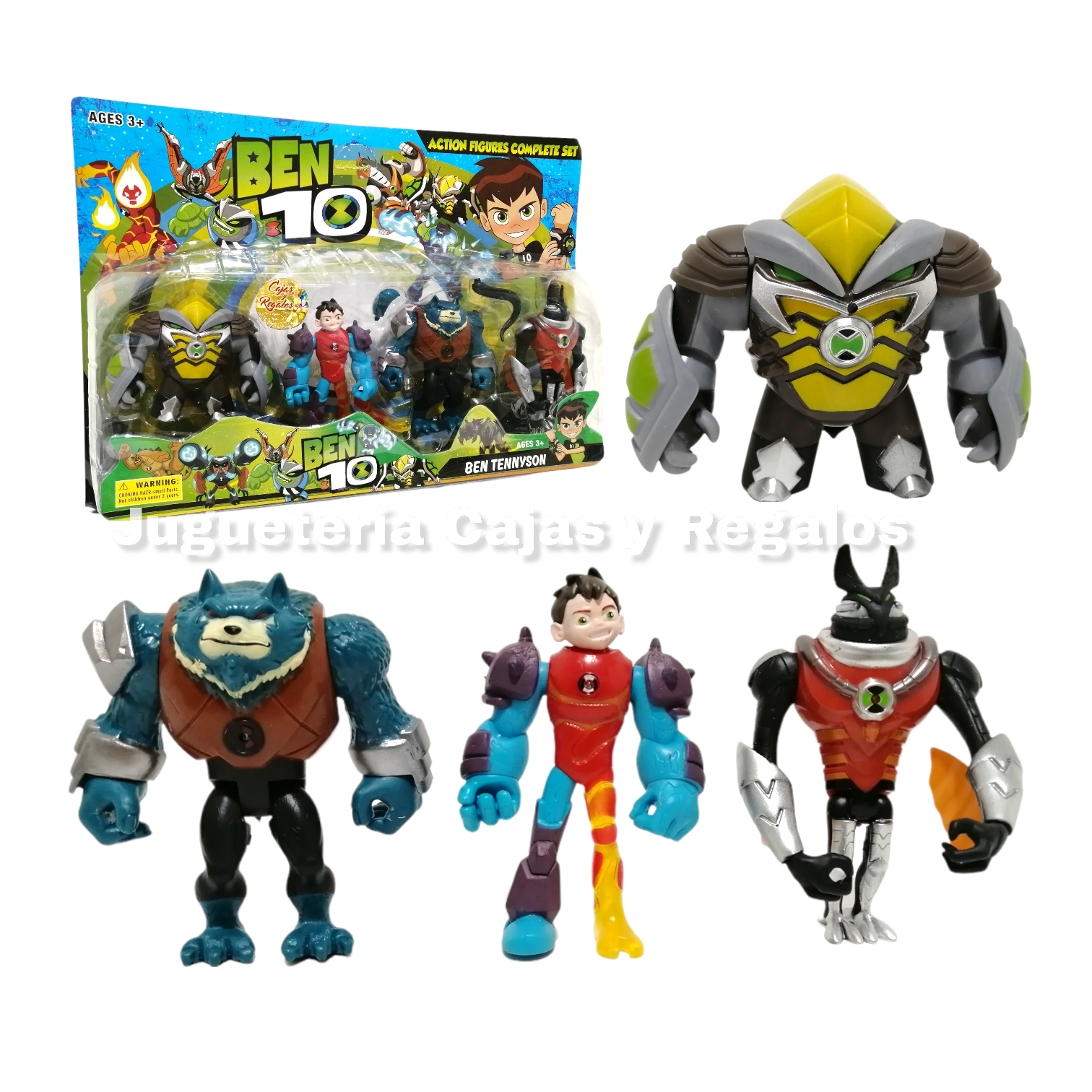 Ben 10 Colección de Muñecos