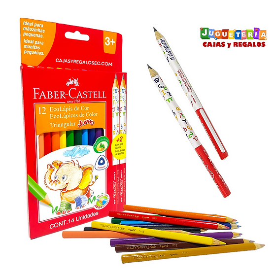 FABER-CASTELL ESTUCHE METÁLICO 6 LÁPICES GRAFITO EXTRA-MATE