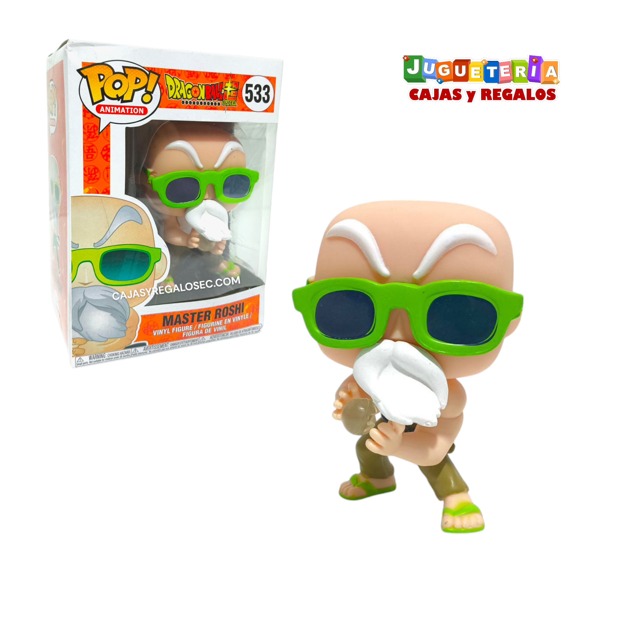 Muñeco Pop - Dragon Ball Maestro Roshi - Figura de Colección