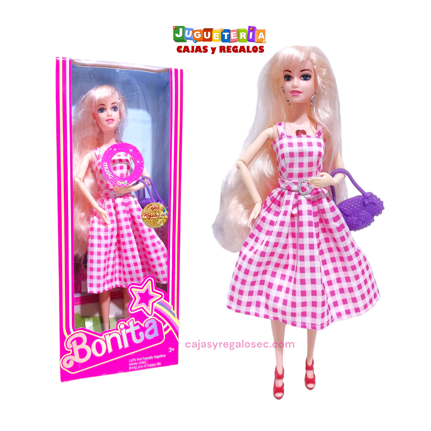 Muñeca Articulada Muñeca Tipo Barbie Live Action Pelicula - P3237
