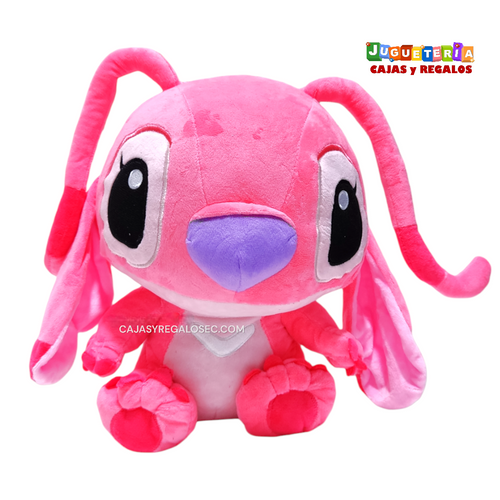 Peluche Angel Rosado Grande - Lilo y Stitch - P3954 | Cajasyregalosec