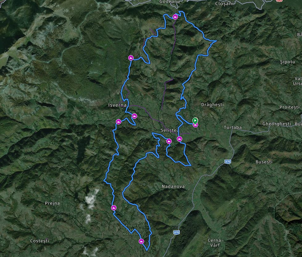 Traseu e-Bike - Zonă Start