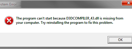 D3dcompiler 43 Dll Assassins Creed 3 Fix