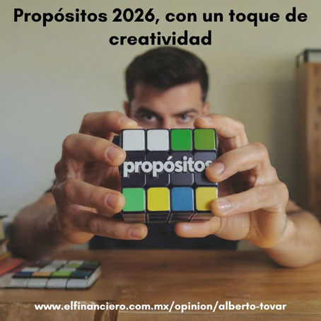 Propósitos 2026, con un toque de creatividad