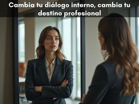 Cambia tu diálogo interno, cambia tu destino profesional