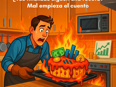 ¿Tus finanzas siguen una receta? Mal empieza el cuento