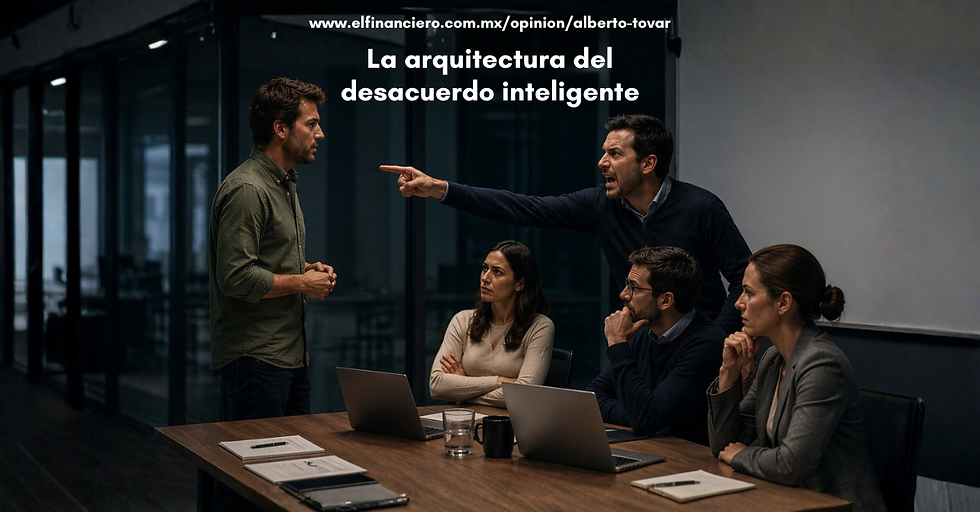 La arquitectura del desacuerdo inteligente