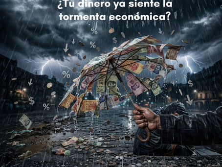 ¿Tu dinero ya siente la tormenta económica?
