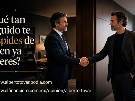 ¿Qué tan seguido te despides de quien ya no eres?