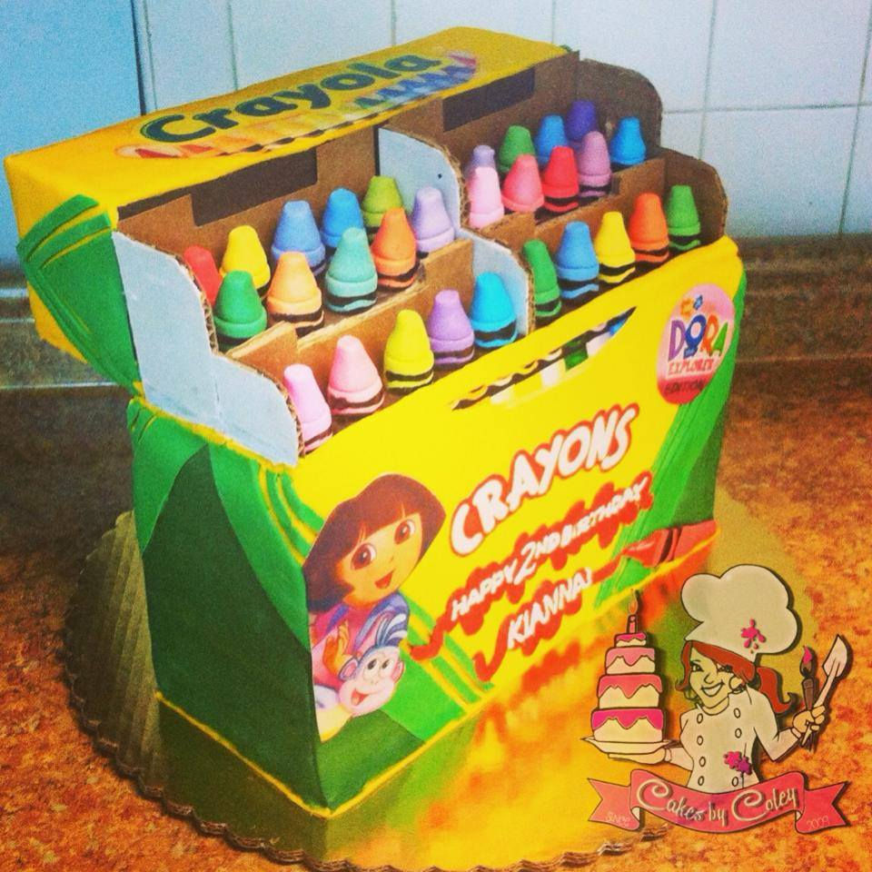 crayola 3D sculpted crayon box