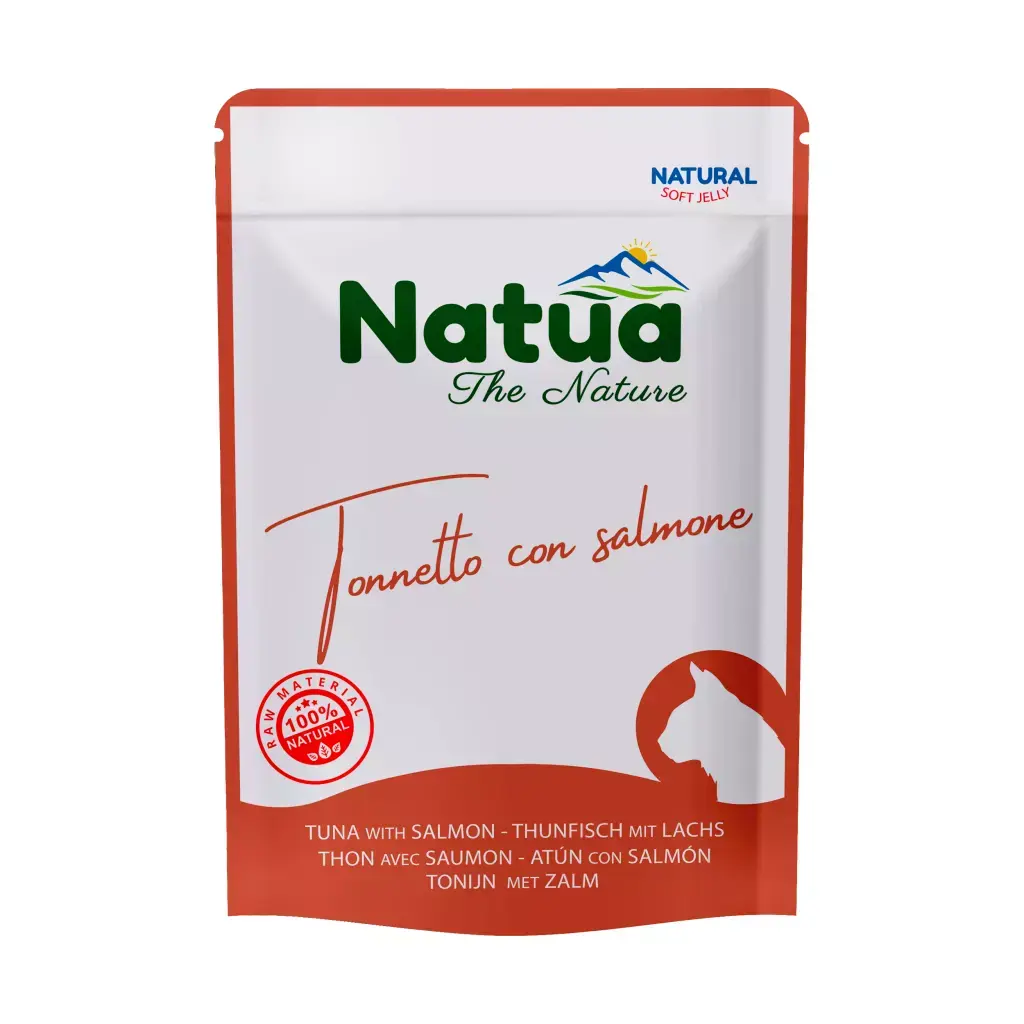 Natua Natural Katze Thunfisch mit Lachs - 70 g