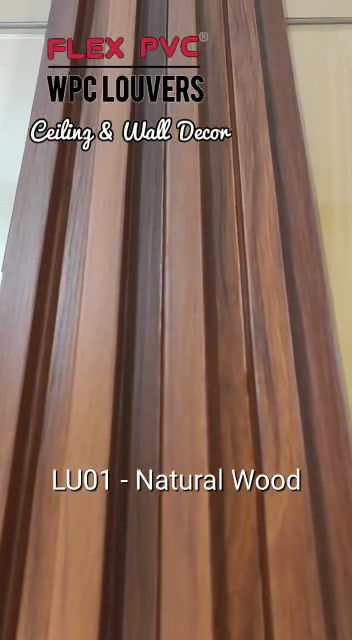 Thumbnail: LU01 - Natural Wood WPC Louver