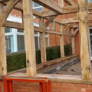Wooden Structures Under Construction