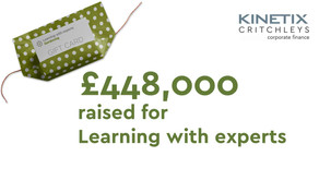 £448,000 raised for Learning With Experts