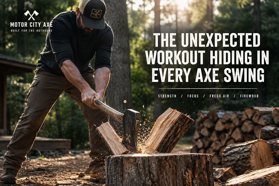 The Unexpected Workout Hiding in Every Axe Swing