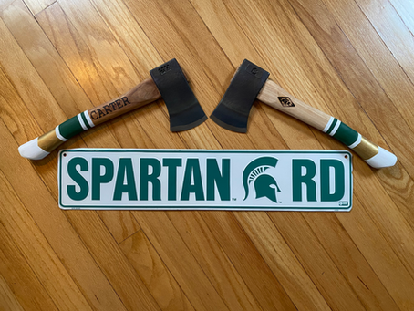 Custom Sports Team Axes and Hatchets from Motor City Axe