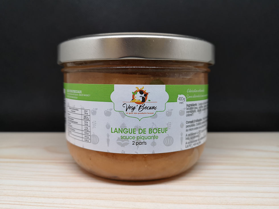 Langue de Boeuf sauce piquante  410 g