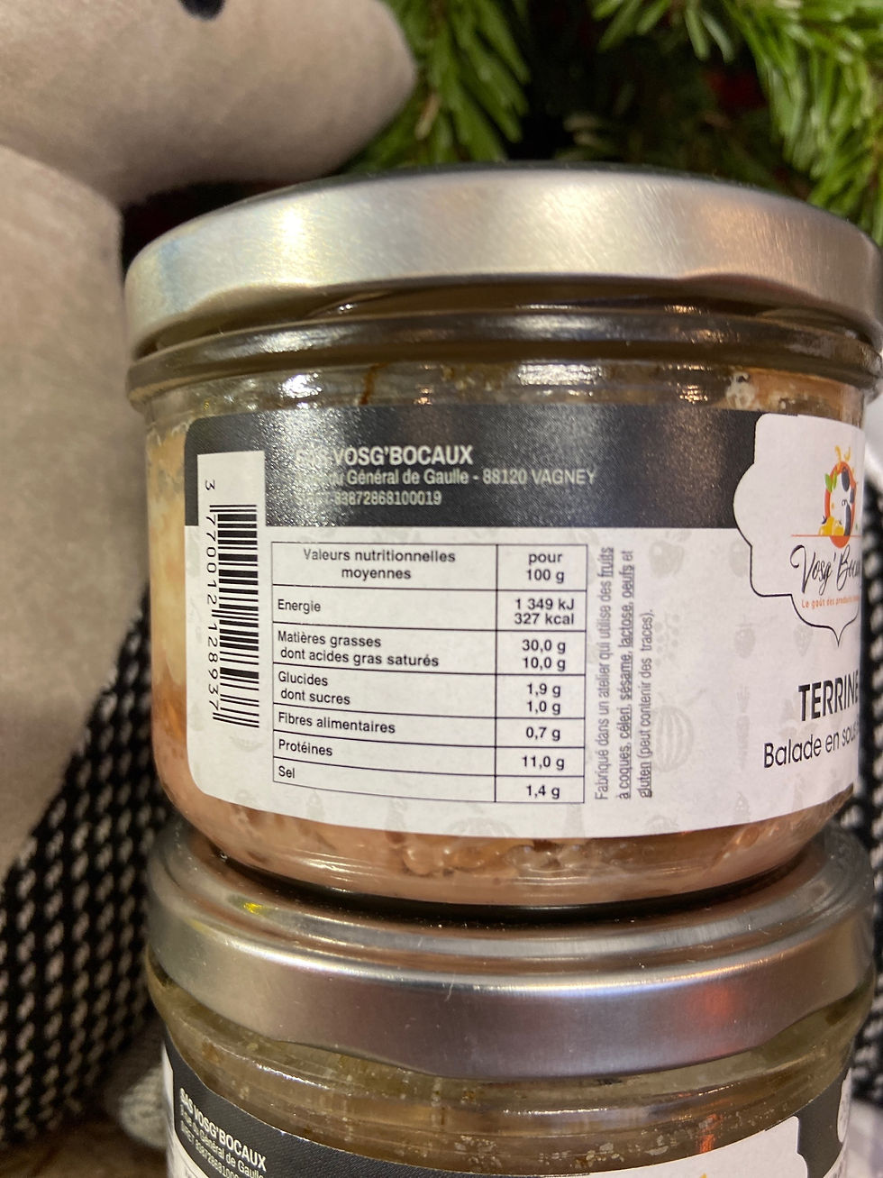 Miniature : Terrine balade en sous bois 200g