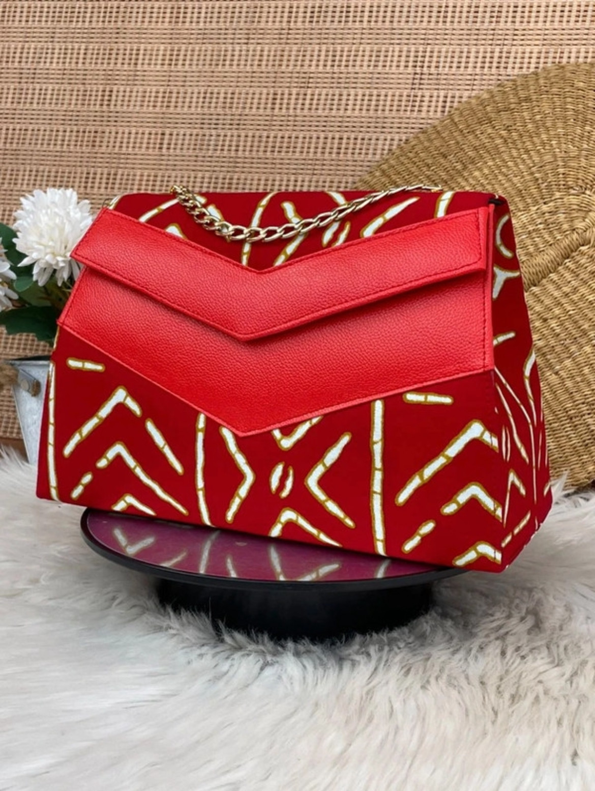sac a main rouge