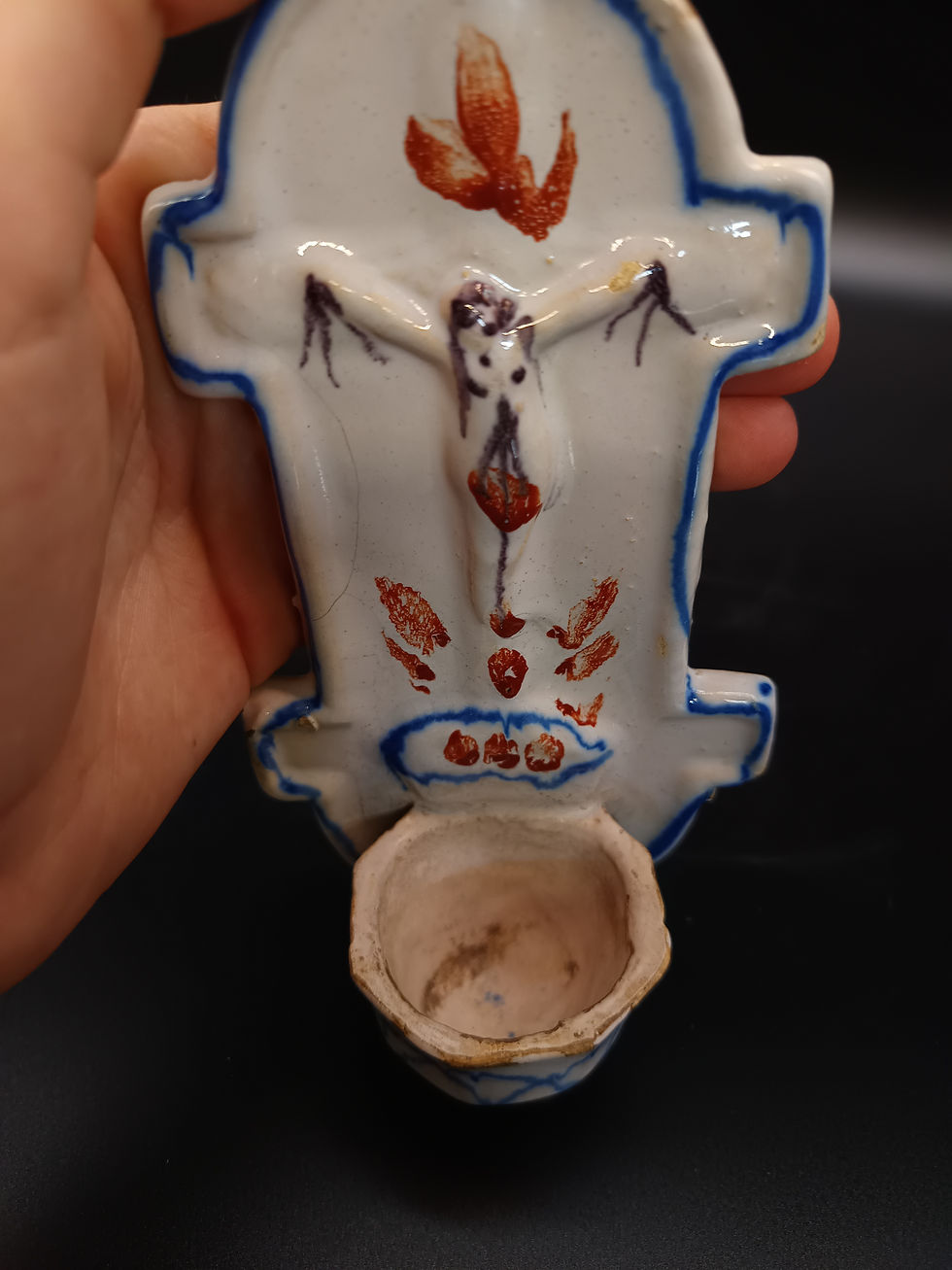 Miniature : Bénitier coloré