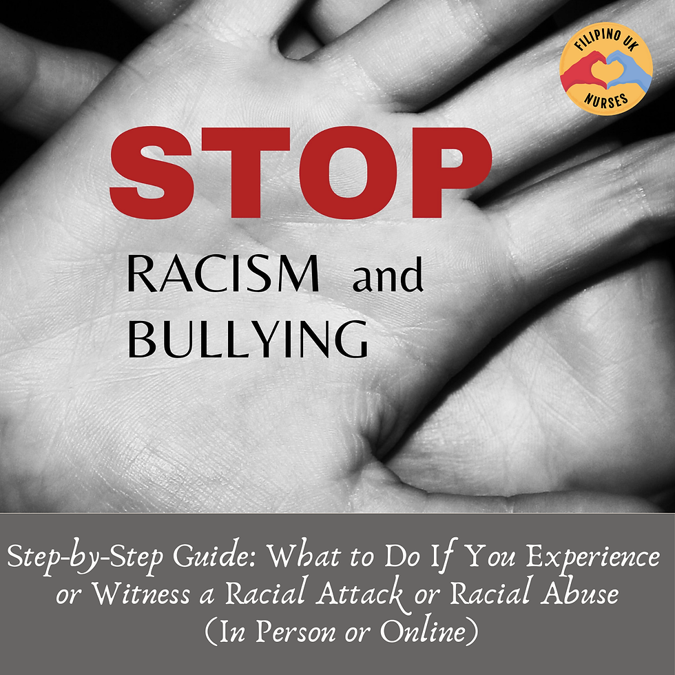 Step-by-Step Guide: What to Do If You Experience or Witness a Racial Attack or Racial Abuse (In Person or Online)