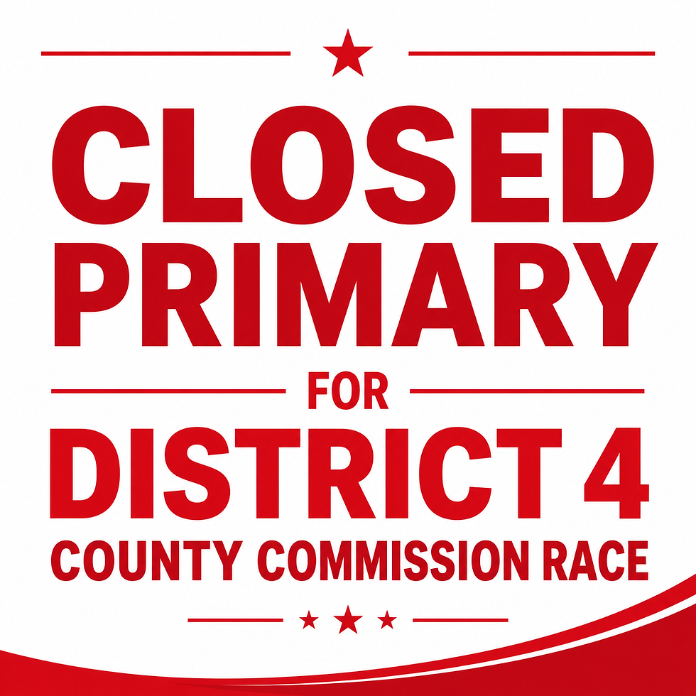 District 4 Will Be A Closed Primary