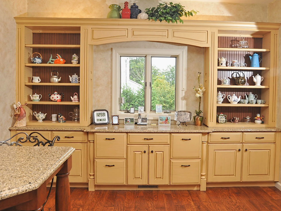 Yellow Custom Kitchen