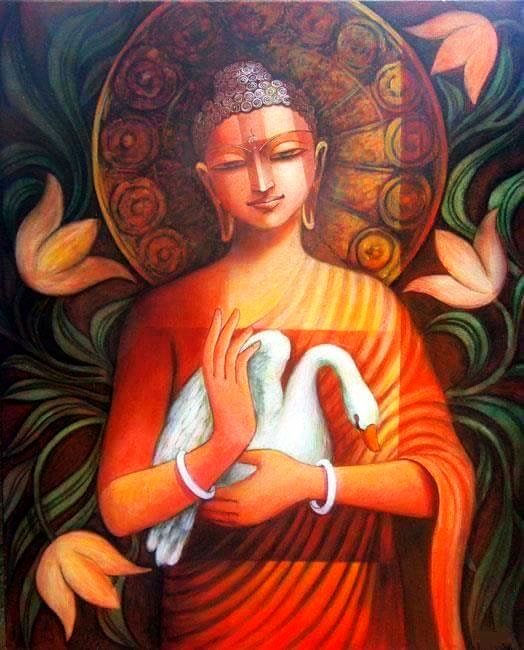 Online - Acrylic on Canvas (Morning Batch)