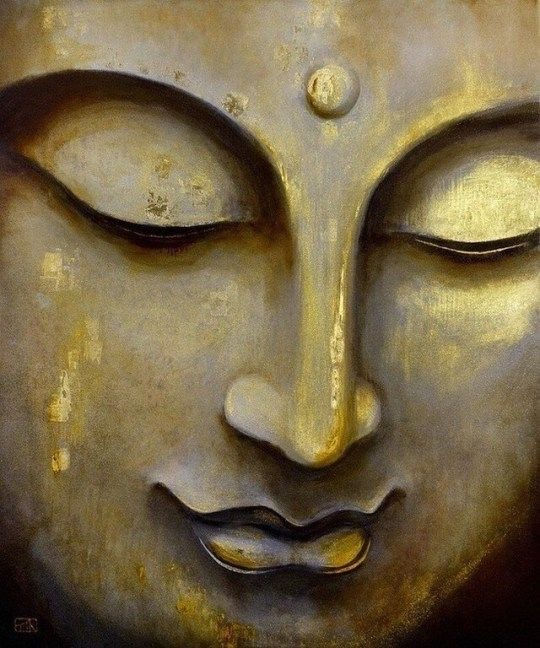Online - Gold Foil Abstract on Canvas