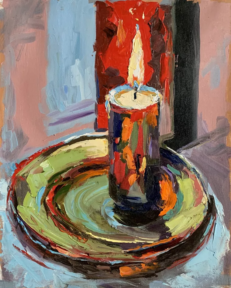 Online - Knife Painting Workshop