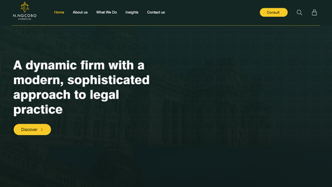 Elevating a Modern Law Firm: Strategic Branding for N. Ngcobo Attorneys