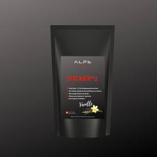 A.L.P.S - ZUCKER+2 - mit 2-facher Süsskraft - mit Vanille Geschmack - 50% KALORIEN SPAREN