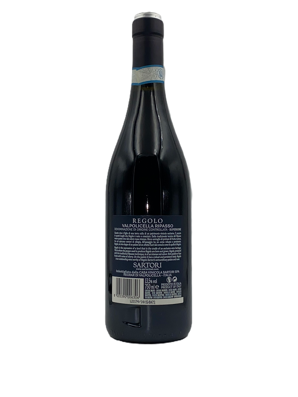 Miniature : Regolo – Valpolicella Ripasso DOC Superiore 2018 – Sartori di Verona