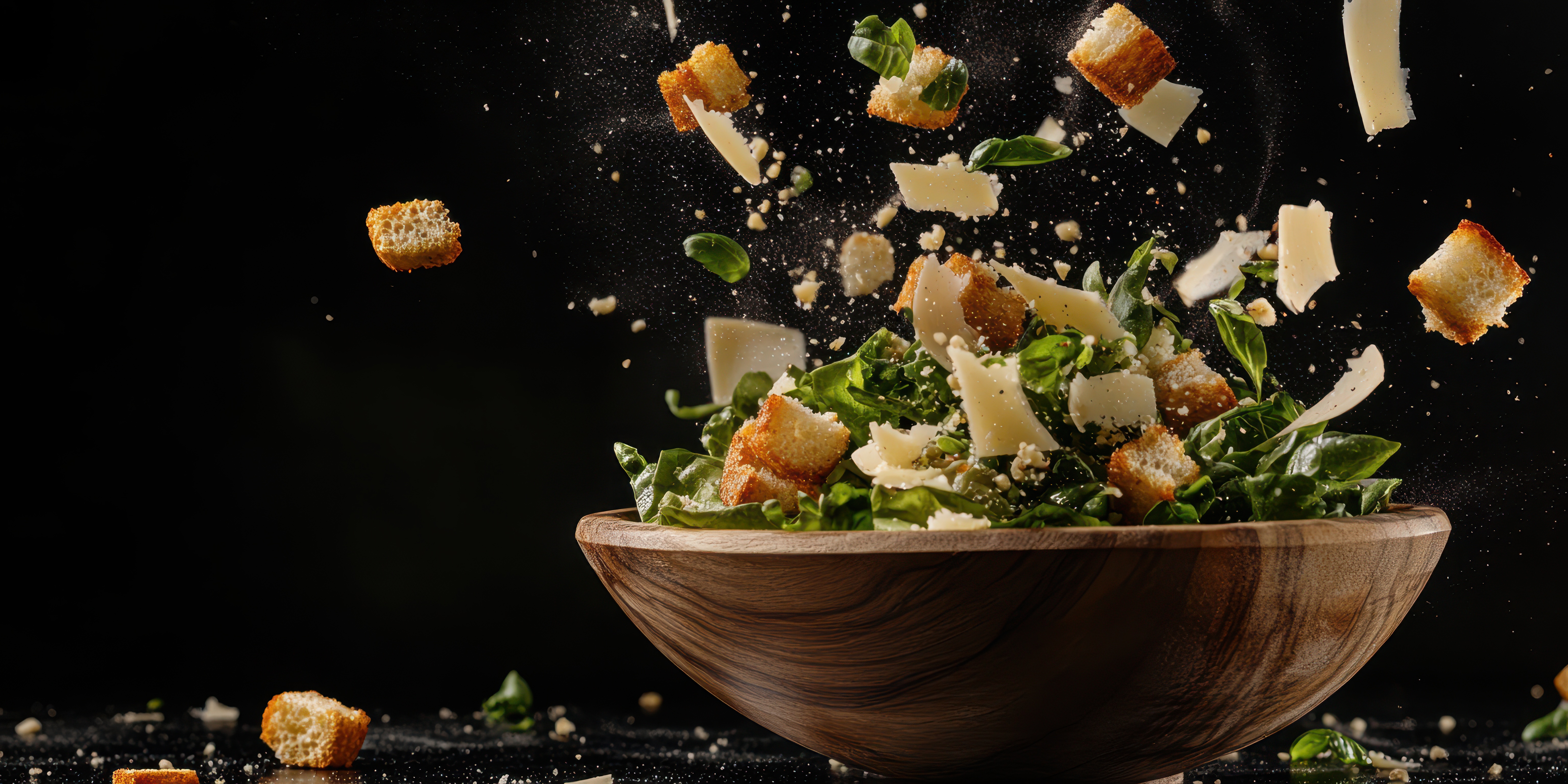 Arranged Food and Objects